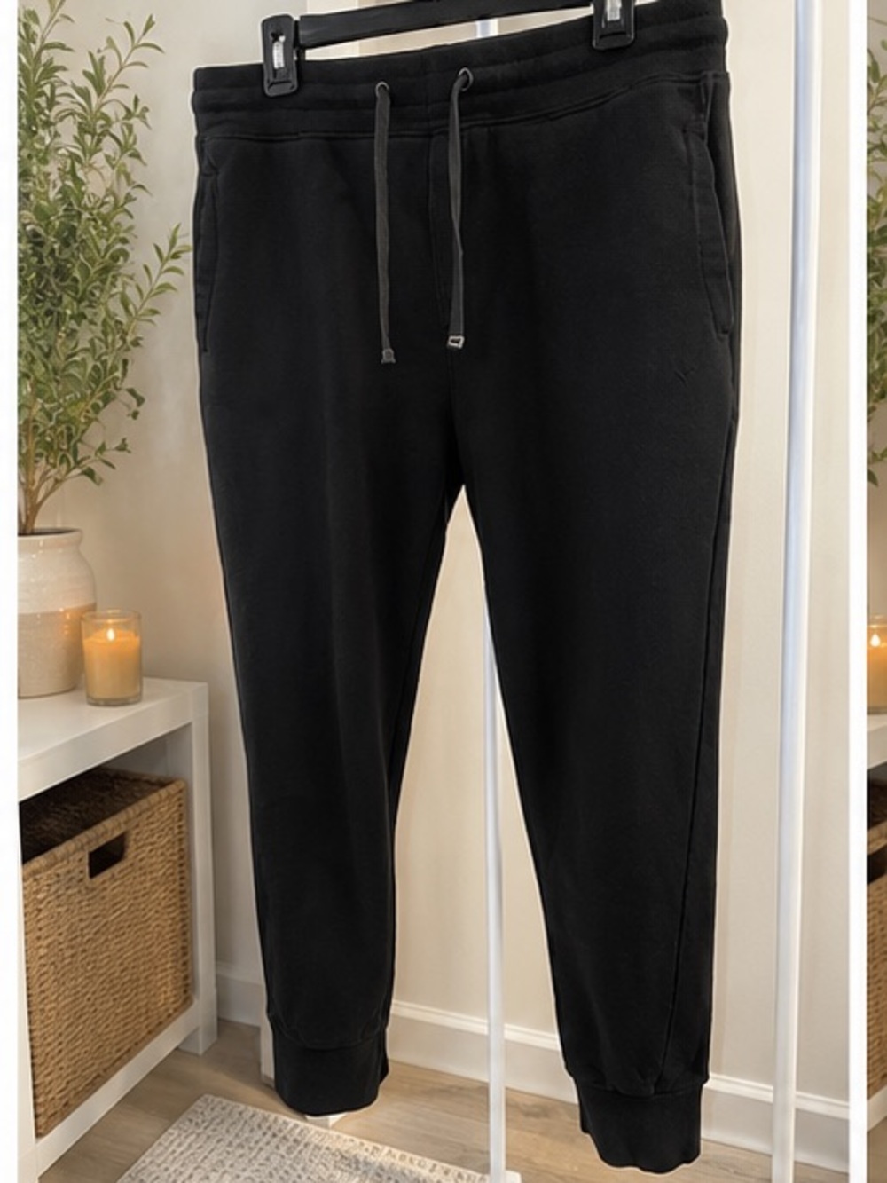 American Eagle Black Jogger Sweatpants